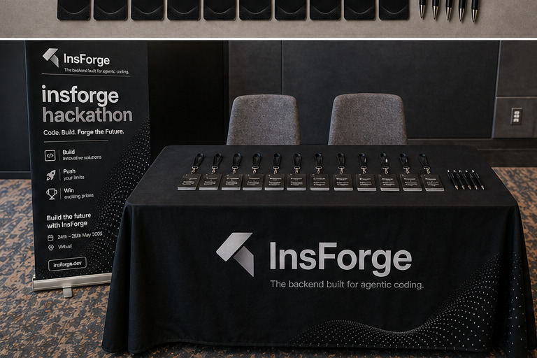 Full booth setup
